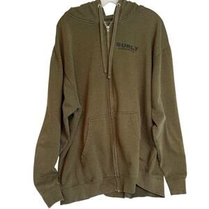 Surly Brewing‎ Co Olive Zip Hoodie Independent Trading Co
